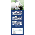 Atlanta Pro Baseball Schedule Door Hanger (4"x11")